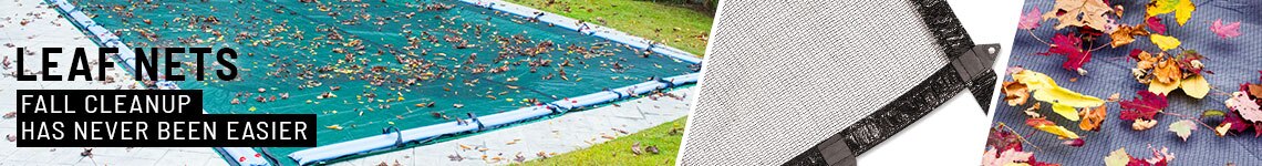 <font size="3" color="grey">Leaf Nets for a</font><br><font size="6" color="#4c586f"><strong>20' x 40' </strong>In-Ground Rectangular Pool</font>
